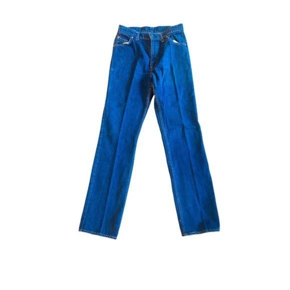 Levis Denim - 1970’s Levi’s Orange Tag Blue Jeans Womens 70s High Waist EUC Vintage RARE!